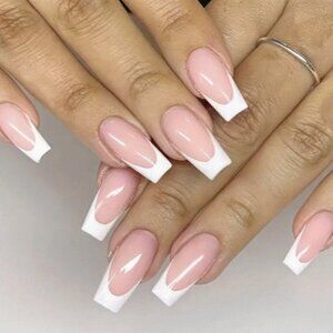 Beautiful press-on or glue-on nails.